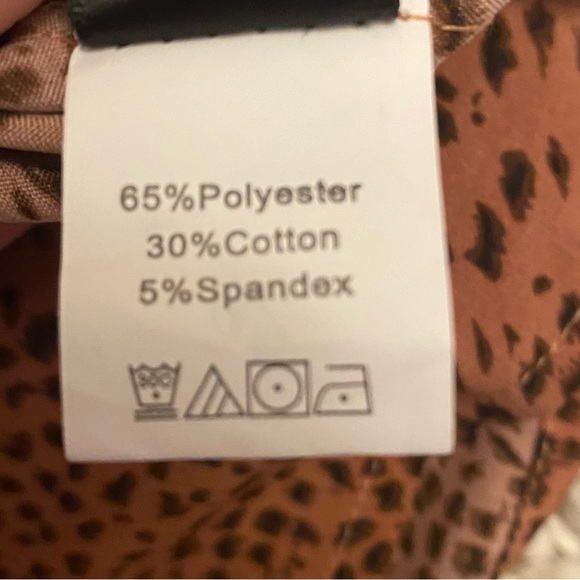 Peplum Deep Rust Blouse; small; excellent condition;lightweight - Picture 7 of 7